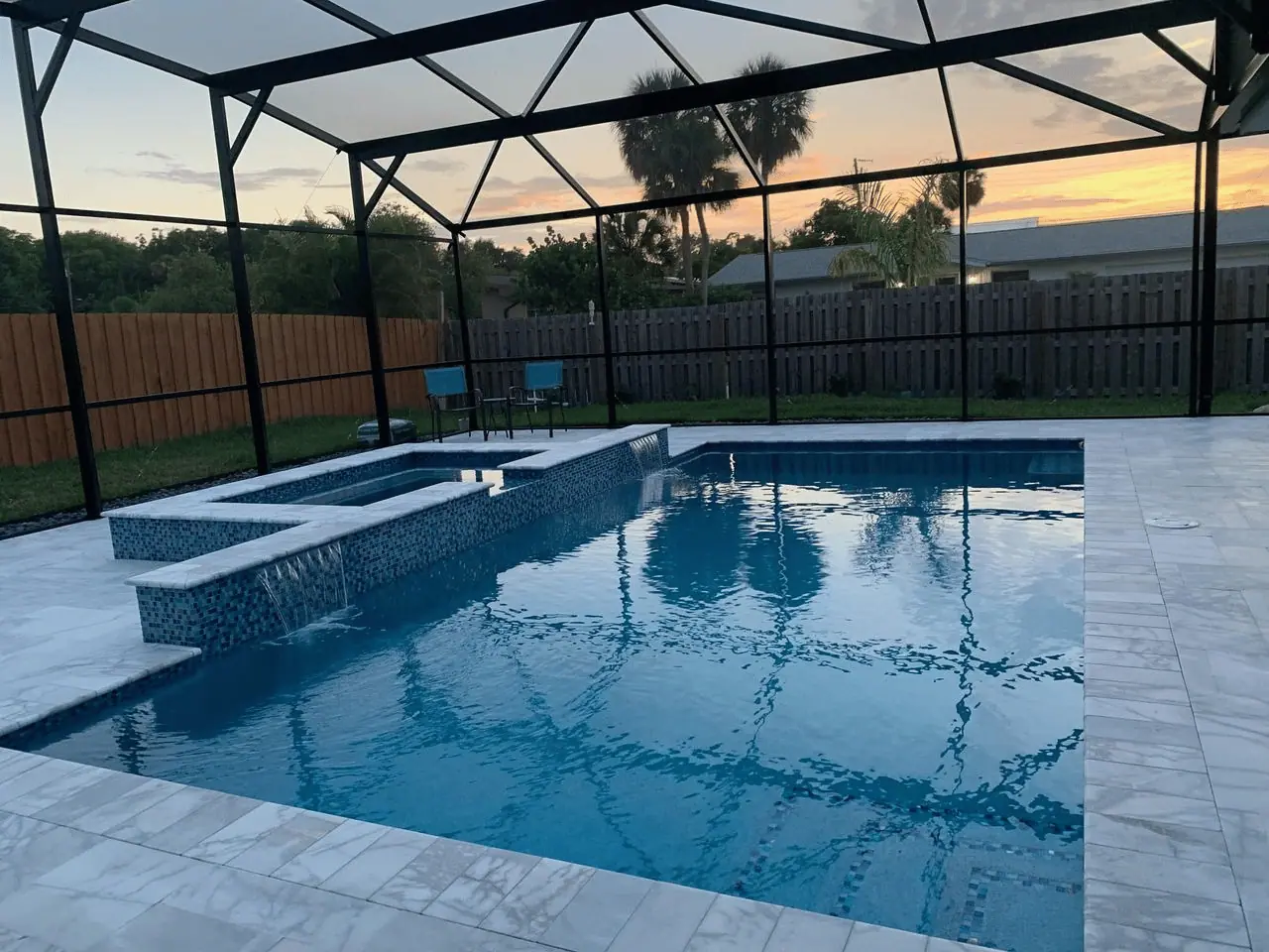 Precision Luxury Aquatics pool project