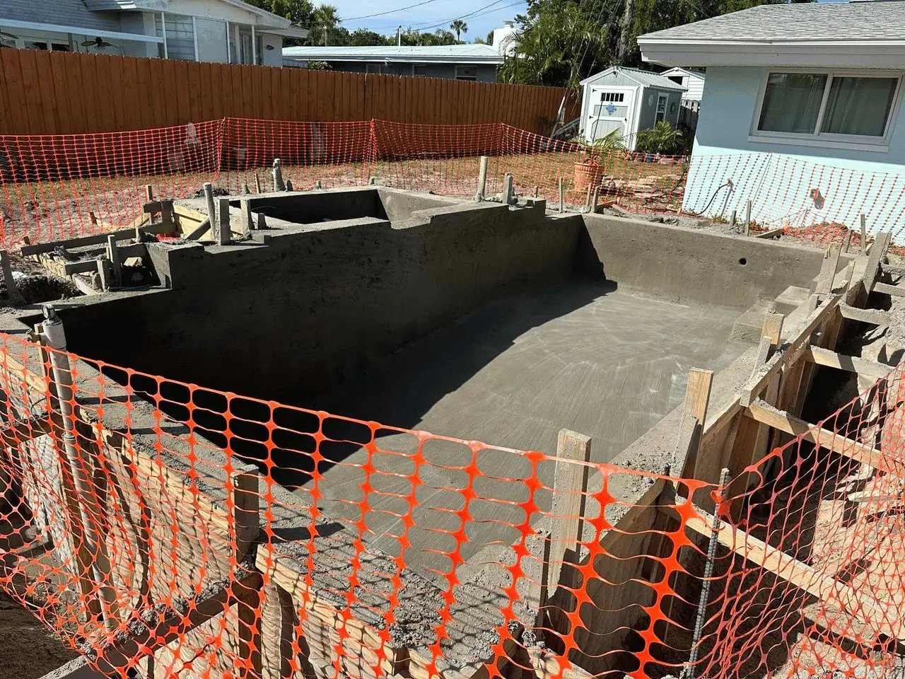 Precision Luxury Aquatics pool project